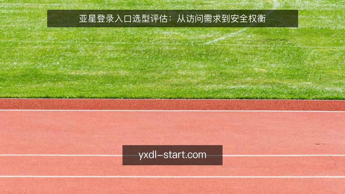 亚星登录入口选型评估:从访问需求到安全权衡
